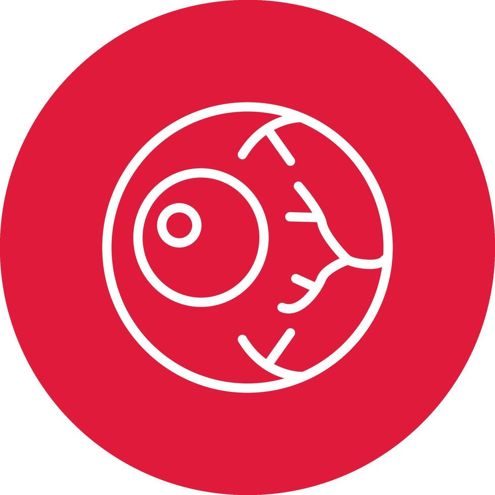 Eyeball Creative Icon Design vector