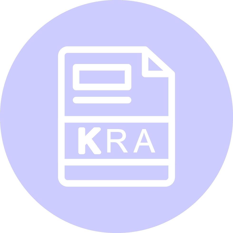 KRA Creative Icon Design vector