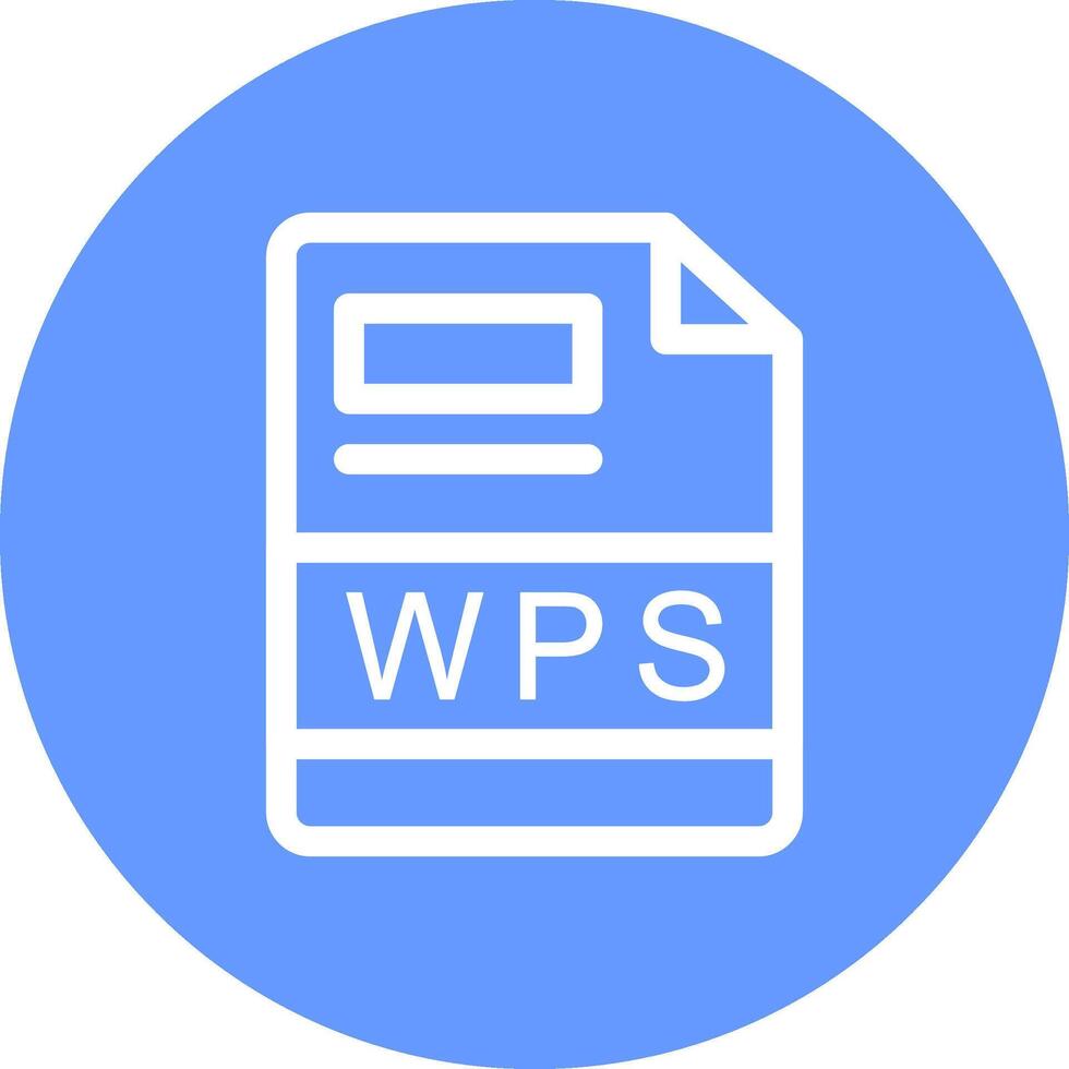 WPS Creative Icon Design vector