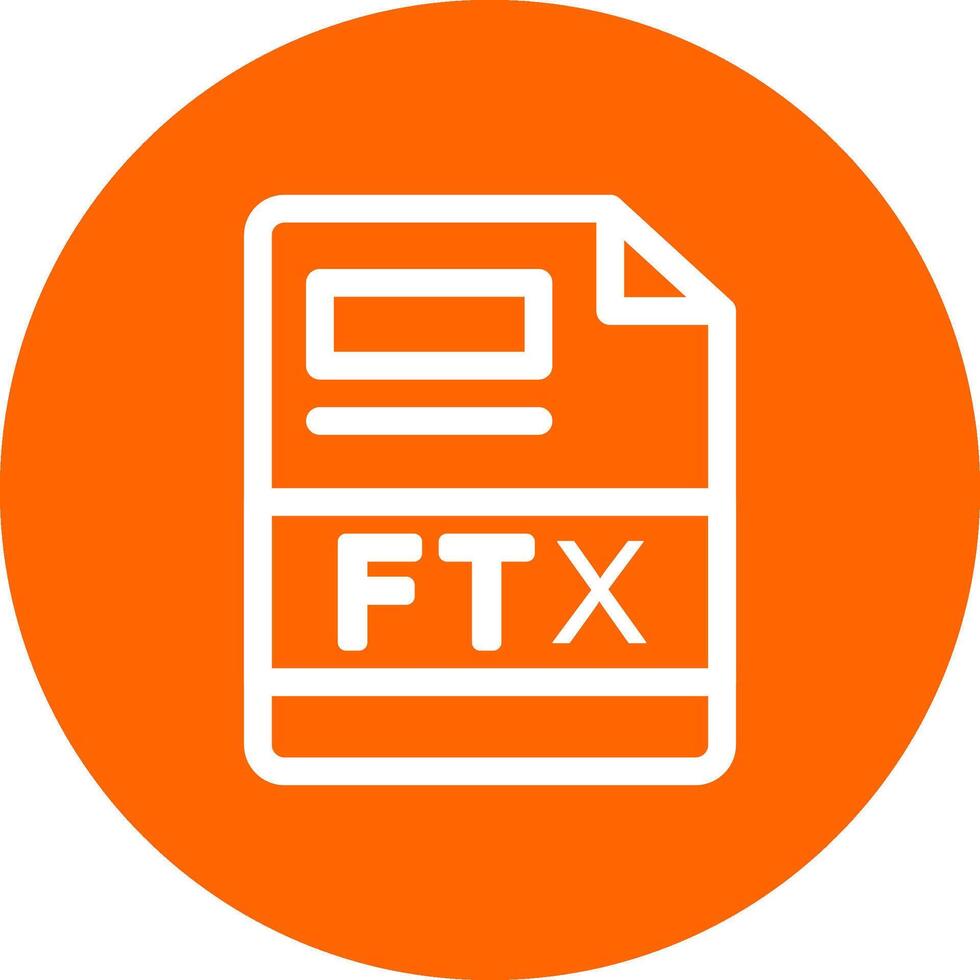 FTX Creative Icon Design vector