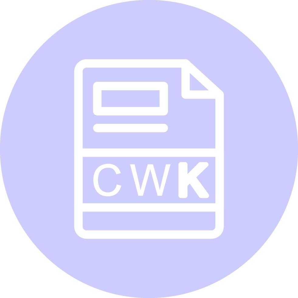 CWK Creative Icon Design vector