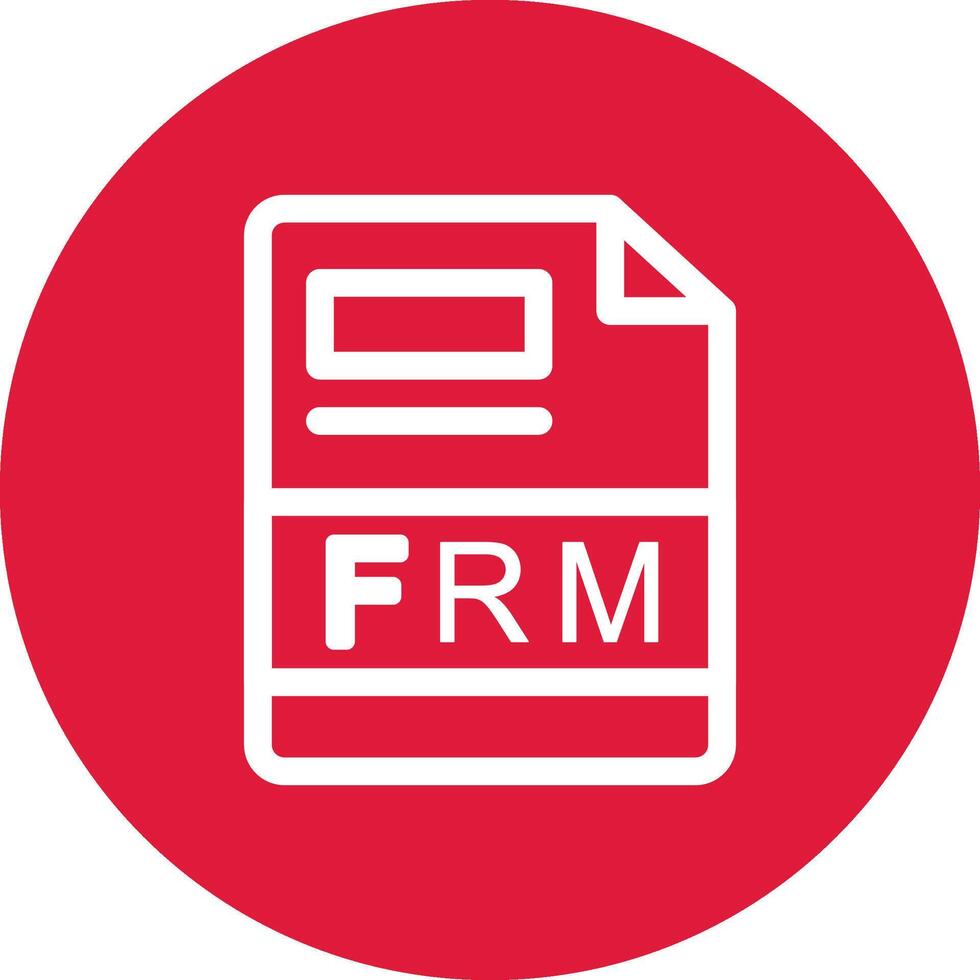 FRM Creative Icon Design vector
