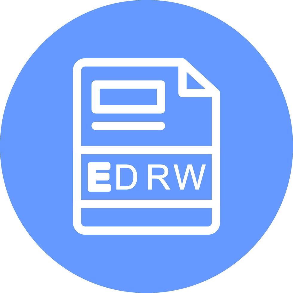 edrw creativo icono diseño vector