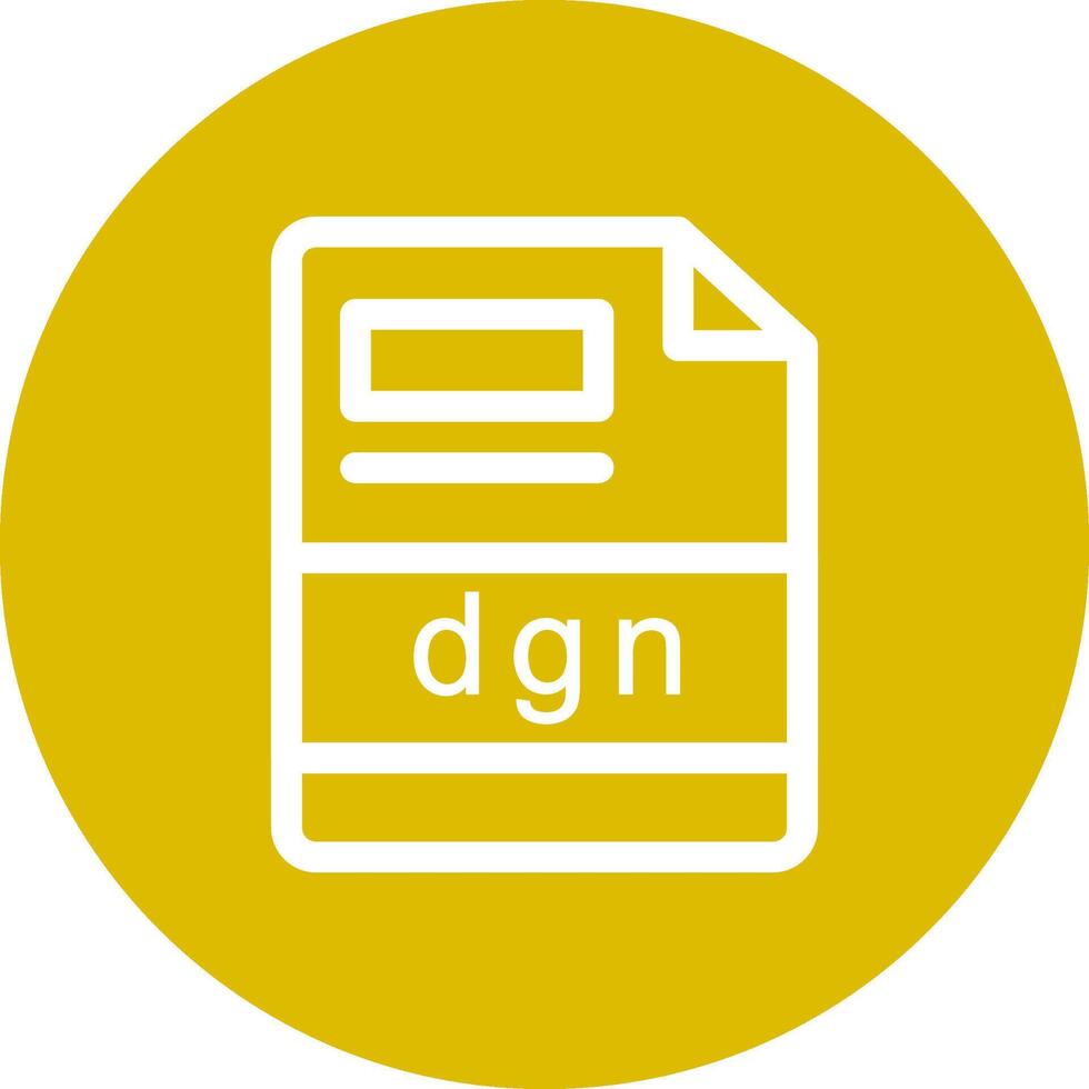 dgn Creative Icon Design vector