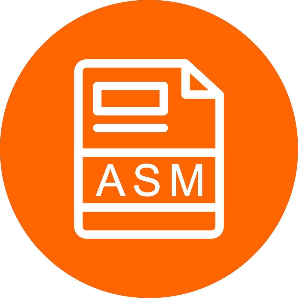 ASM Creative Icon Design vector