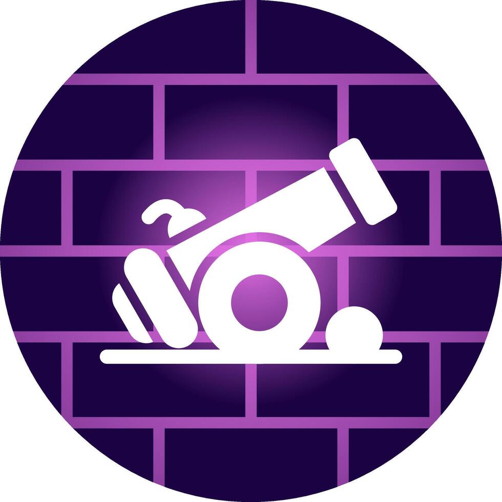 Cannon Creative Icon Design vector