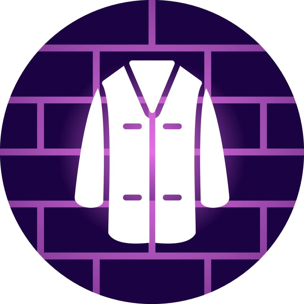 Lab Coat Creative Icon Design vector