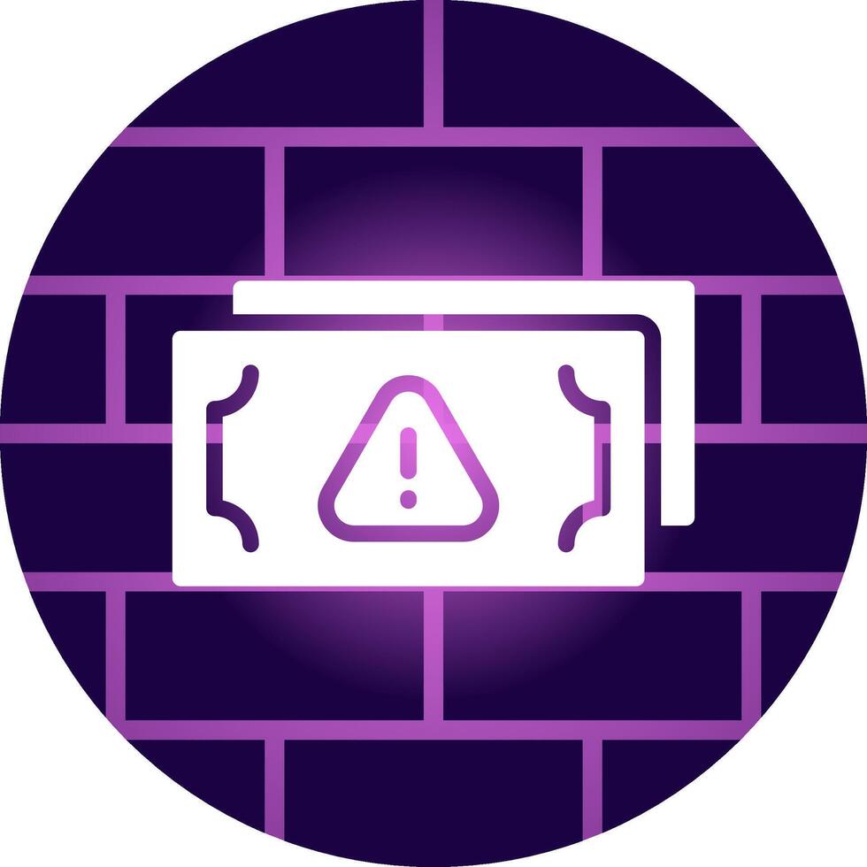 Illegal Creative Icon Design vector