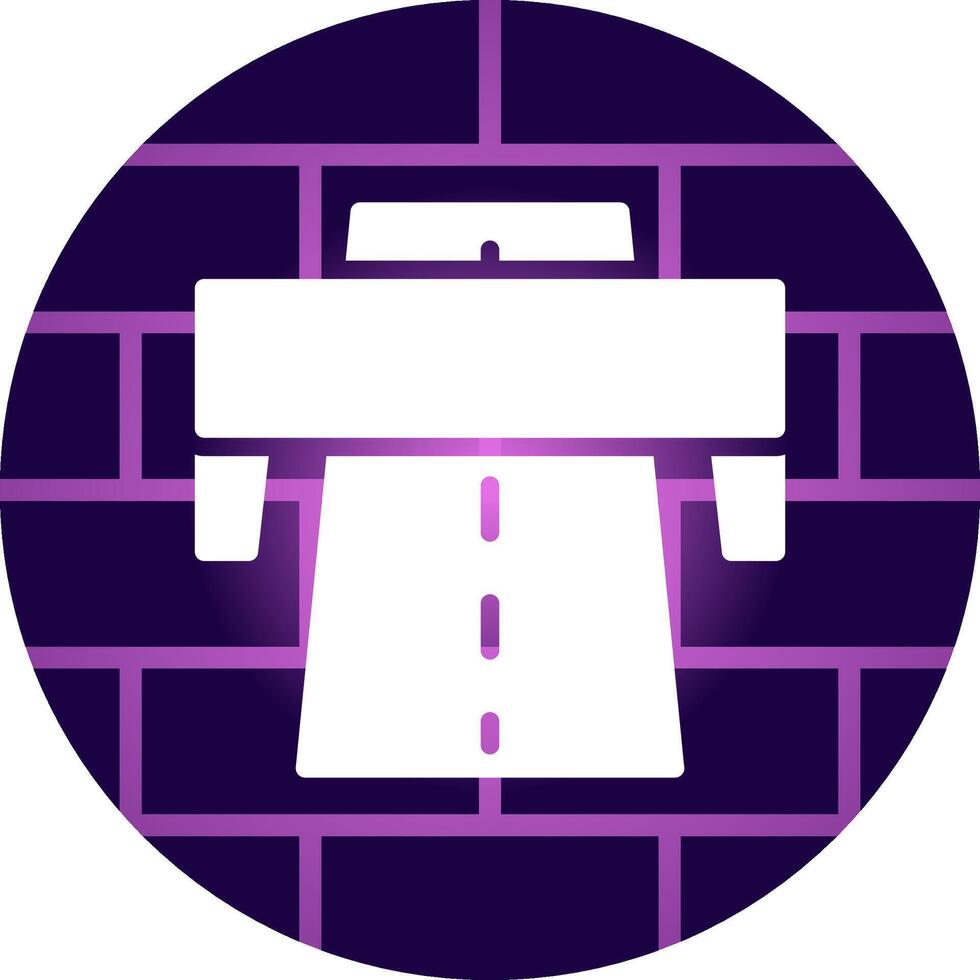 Motorway Creative Icon Design vector