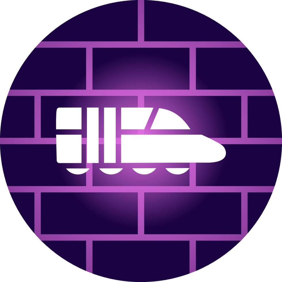 Train Creative Icon Design vector