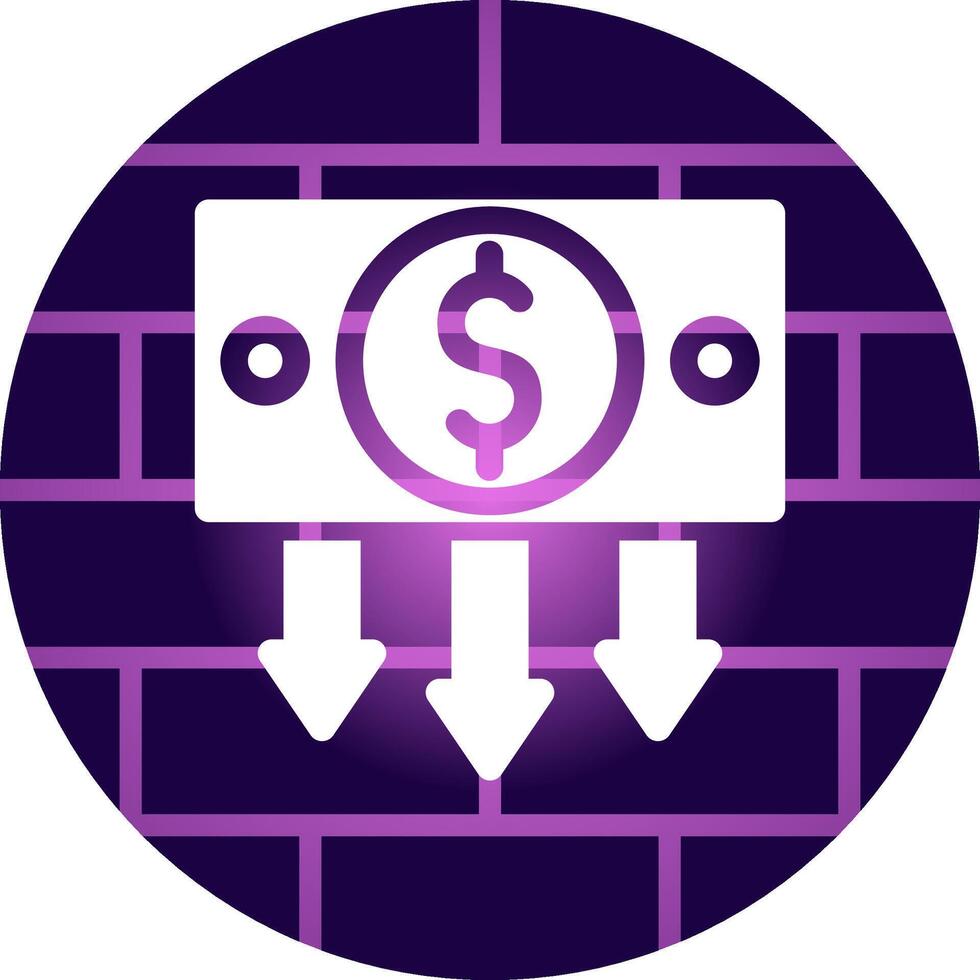 Inflation Creative Icon Design vector