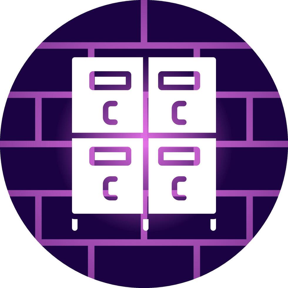 Locker Creative Icon Design vector