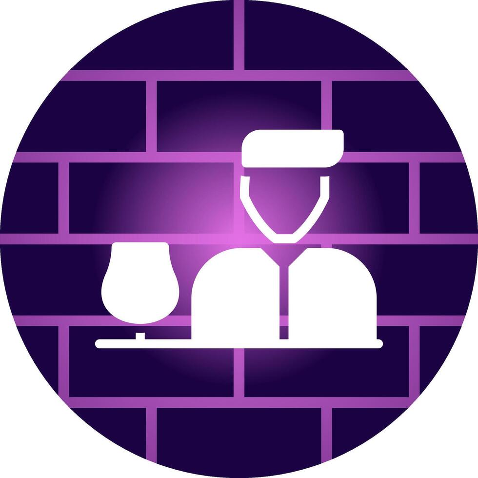 Bartender Creative Icon Design vector