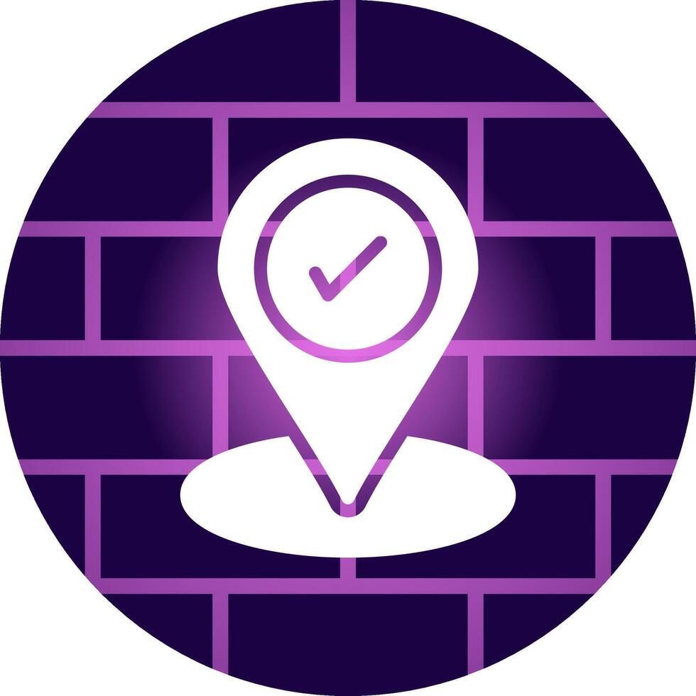 Correct Creative Icon Design vector
