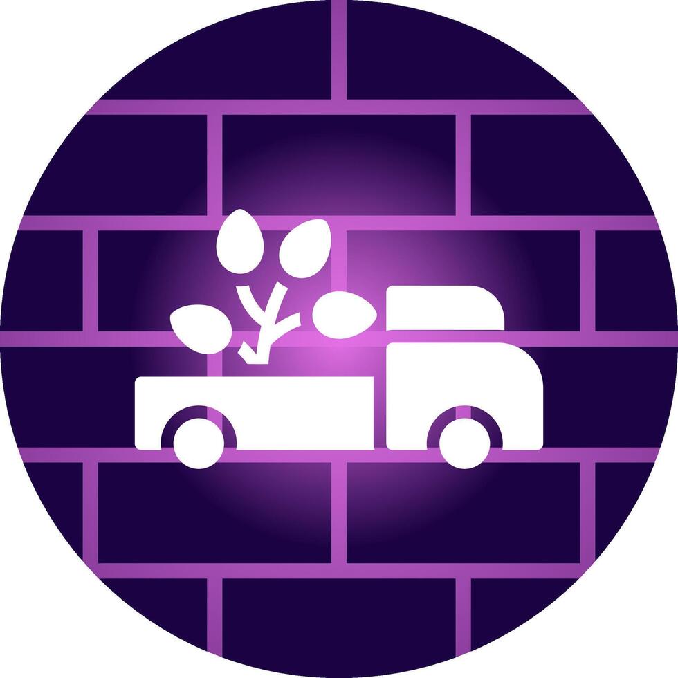 Delivery Truck Creative Icon Design vector