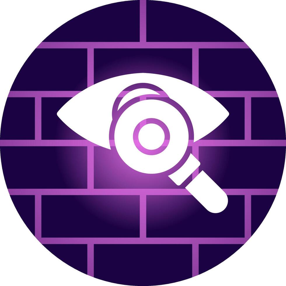 Eye Test Creative Icon Design vector