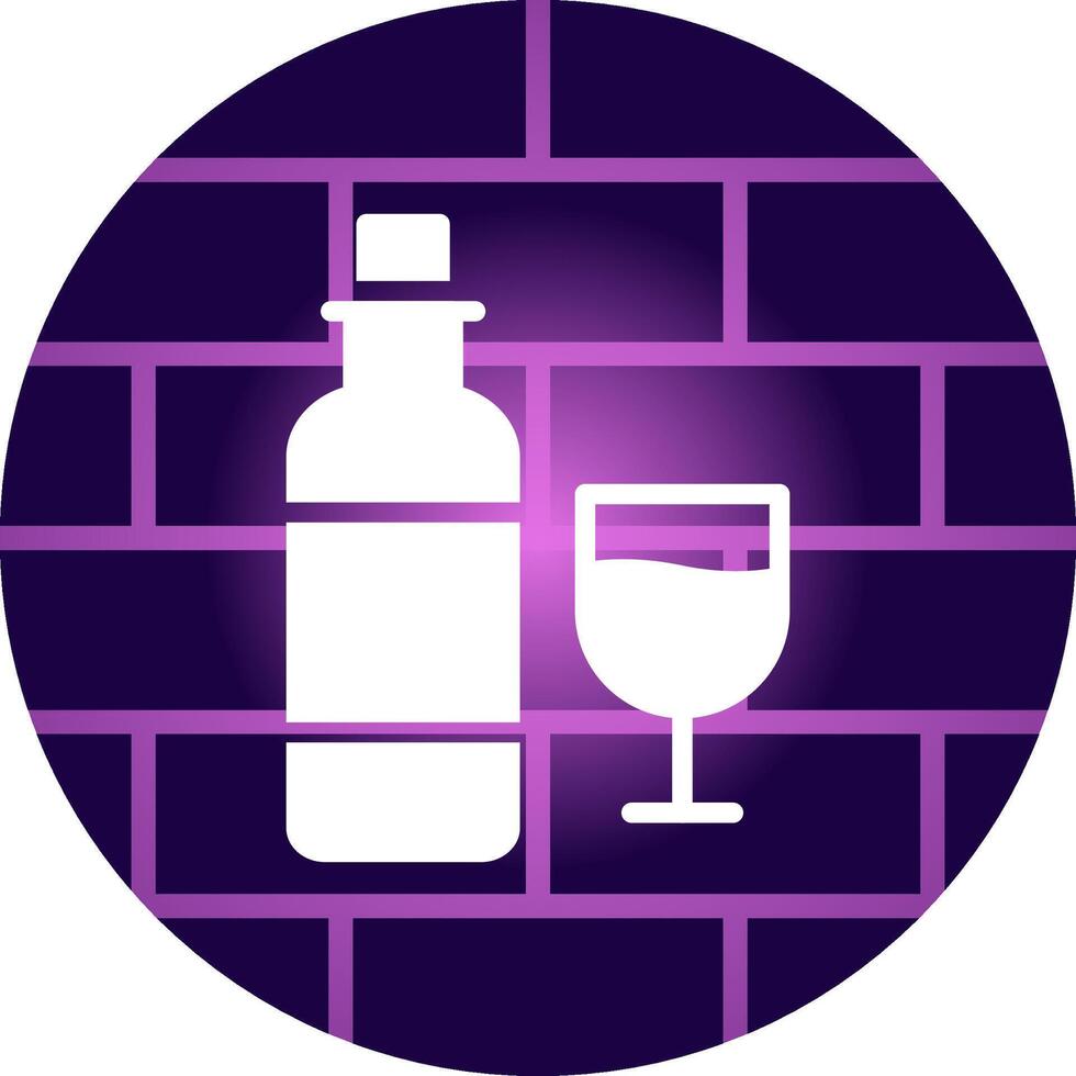 Wine Creative Icon Design vector