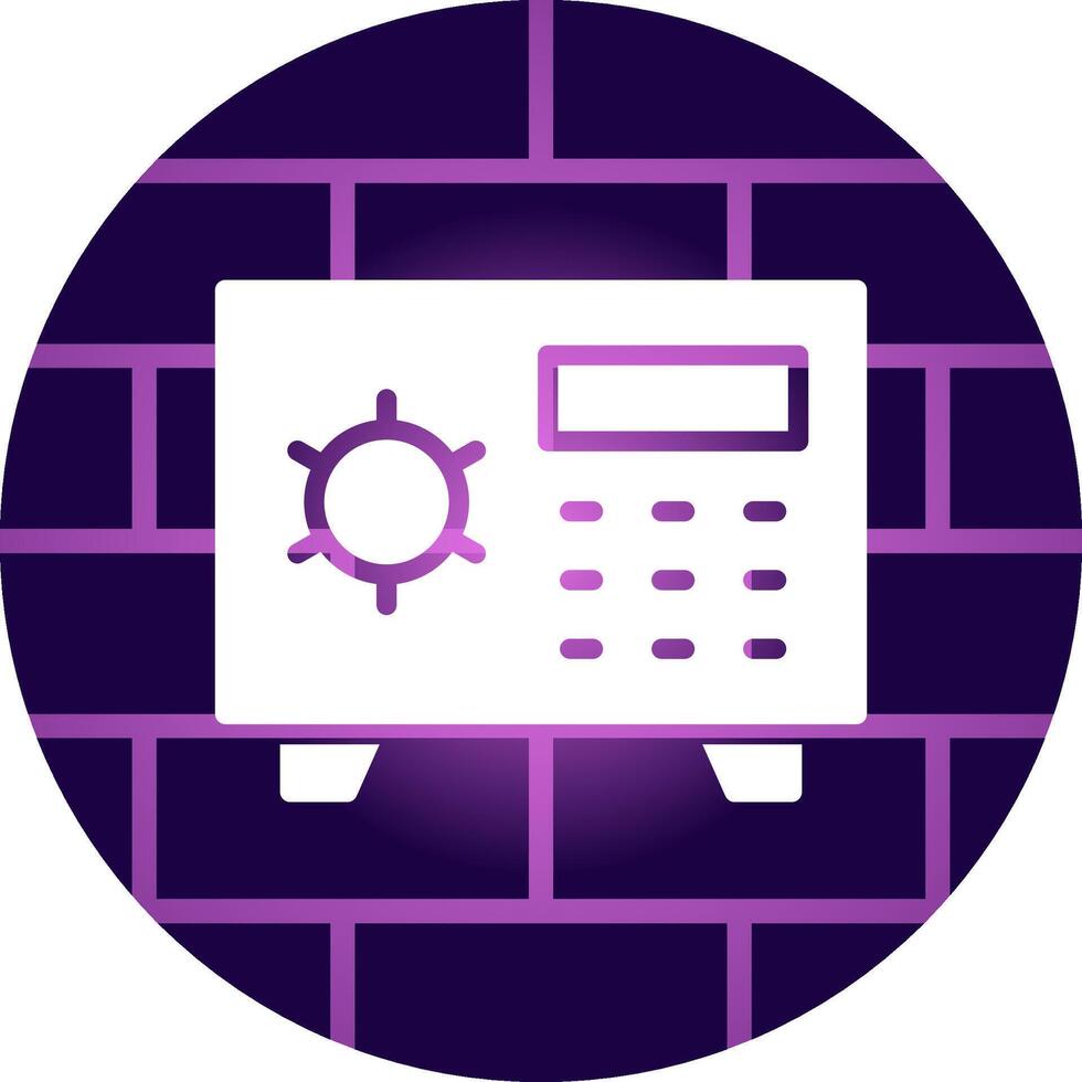 Safe Box Creative Icon Design vector