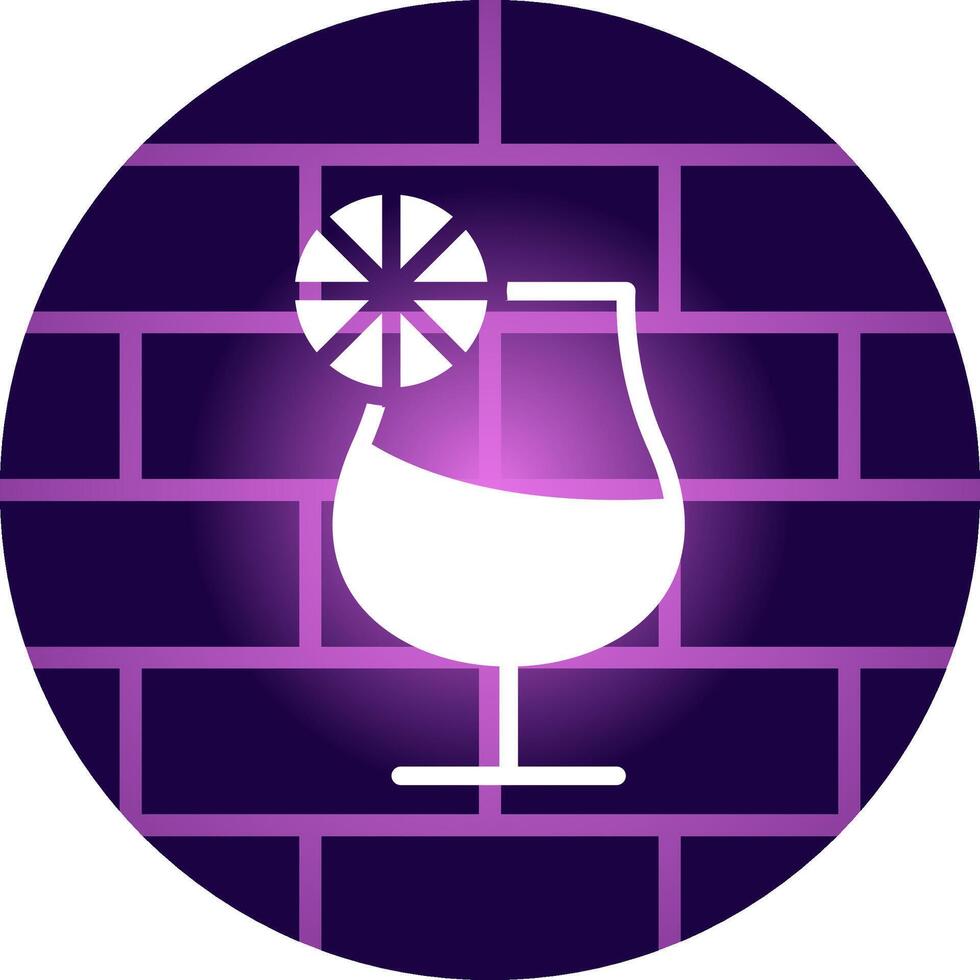 Martini Creative Icon Design vector