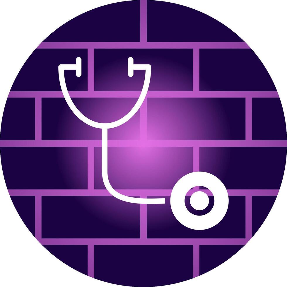 Stethoscope Creative Icon Design vector