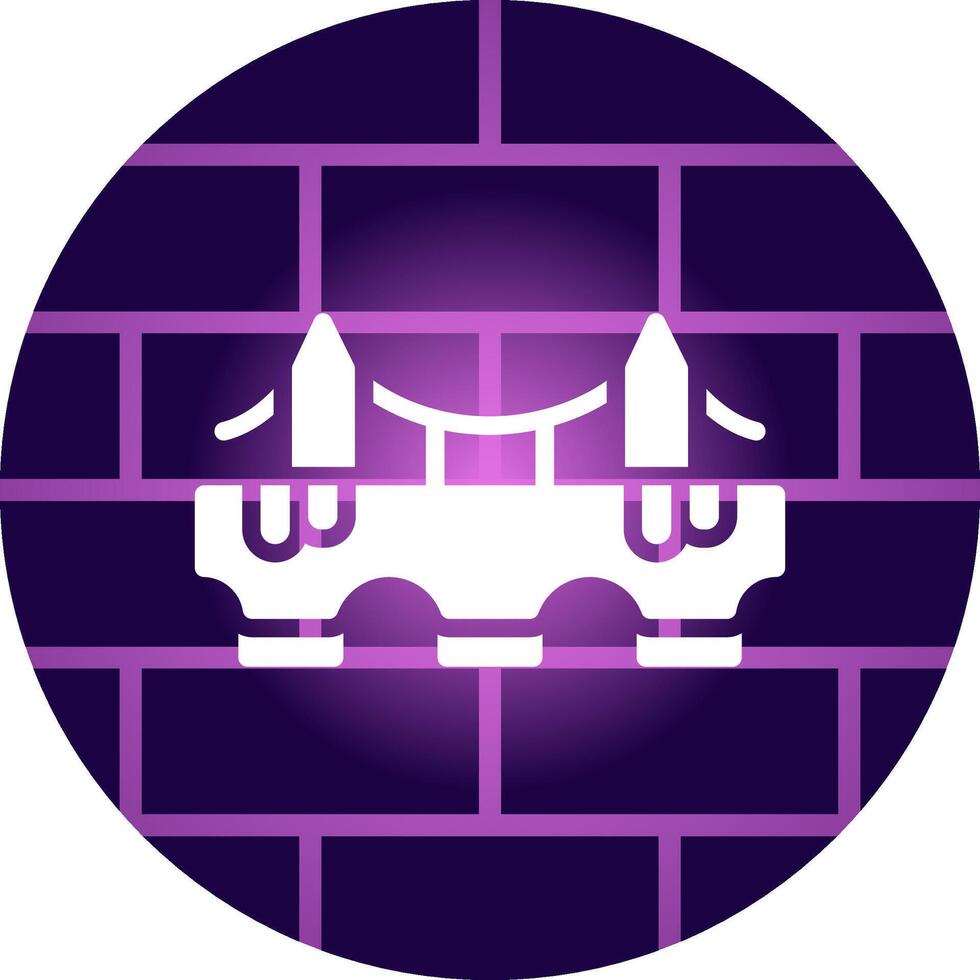 Bridge Creative Icon Design vector
