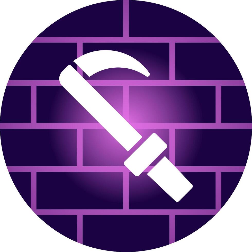 Scythe Creative Icon Design vector
