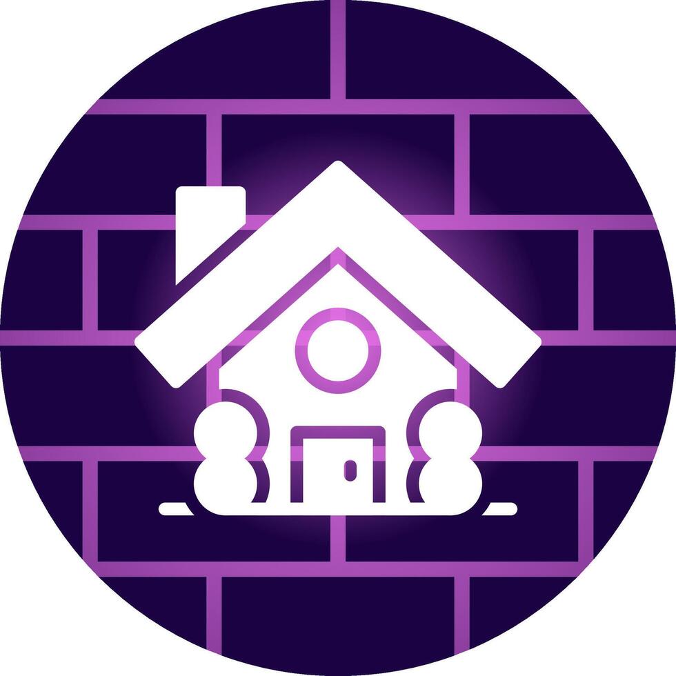 Cabin Creative Icon Design vector