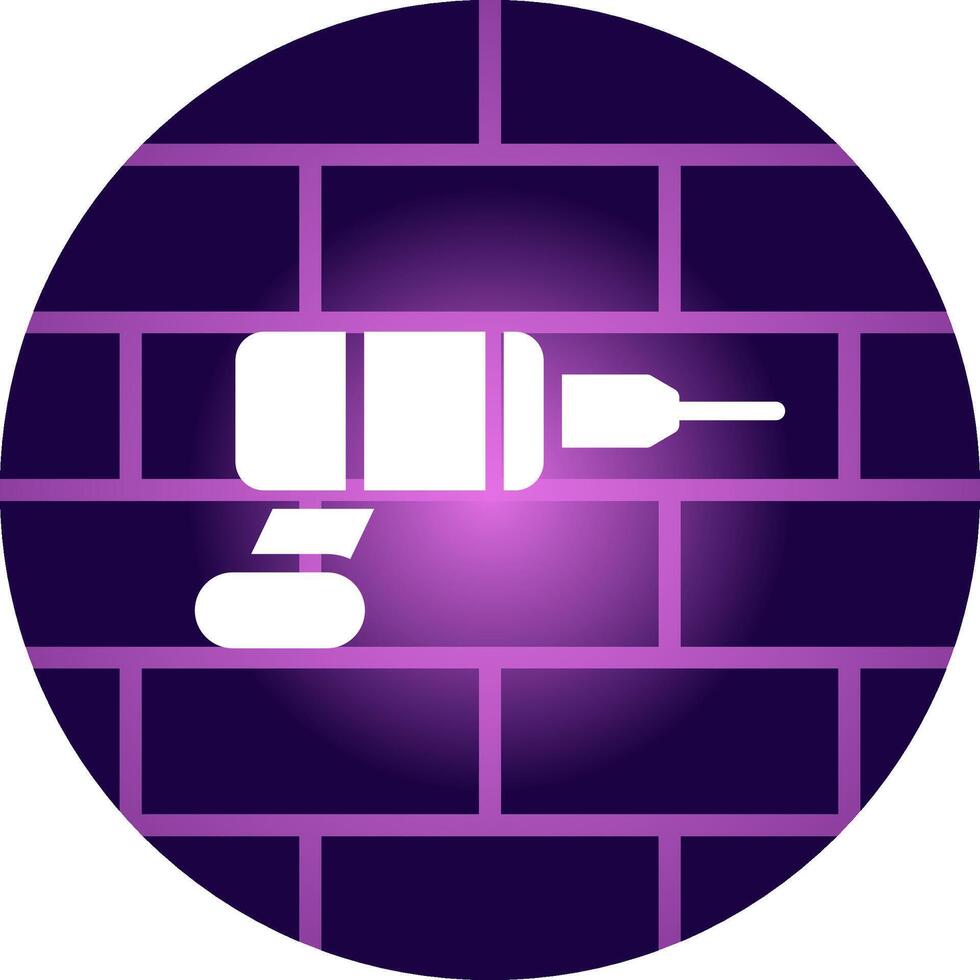 Drill Creative Icon Design vector