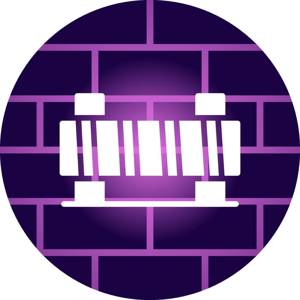 Barrier Creative Icon Design vector