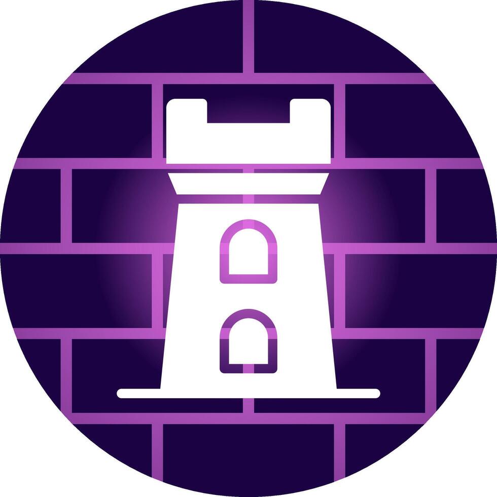 Tower Creative Icon Design vector