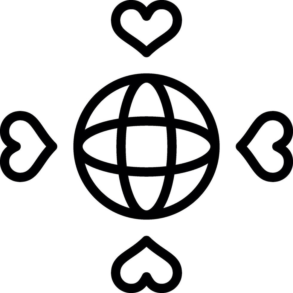 Valentines Creative Icon Design vector