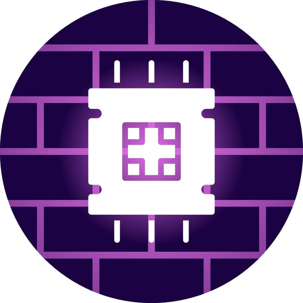Processor Creative Icon Design vector