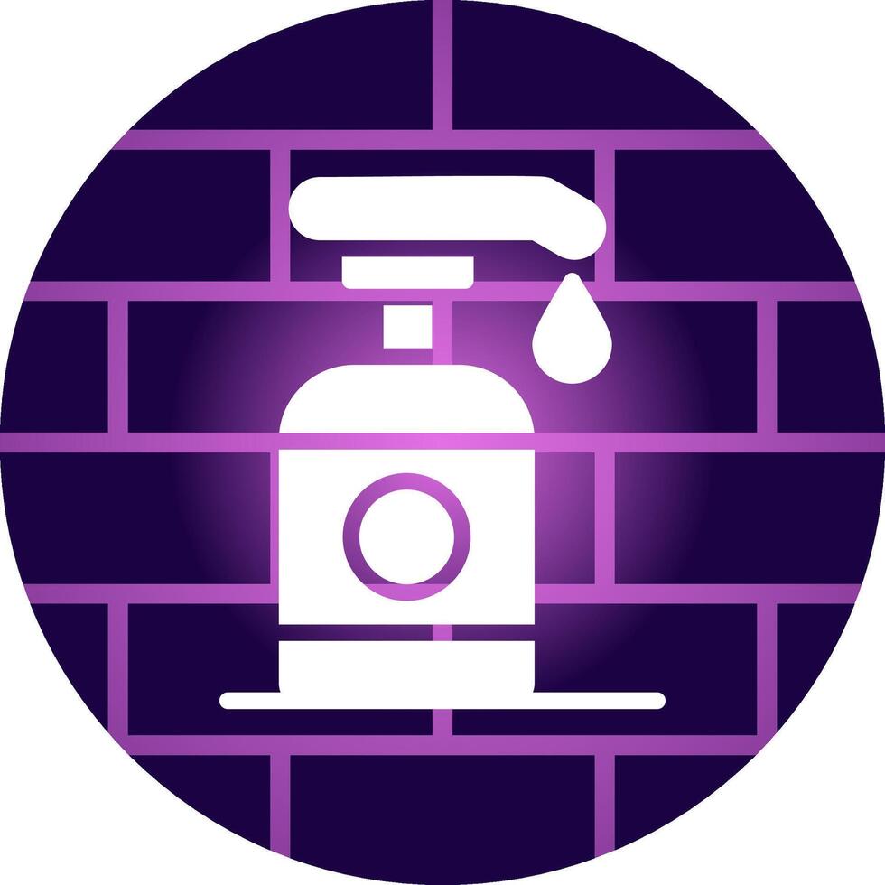 Shampoo Creative Icon Design vector