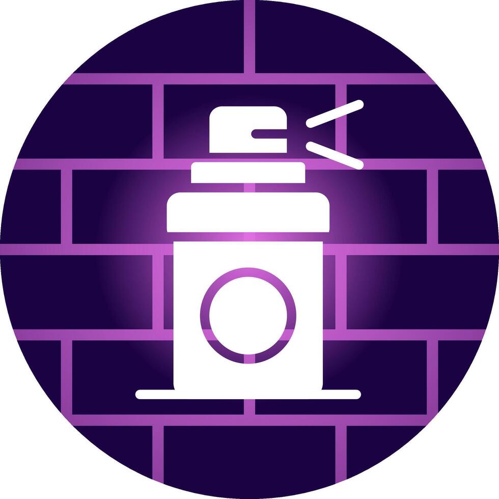 Paint Spray Creative Icon Design vector