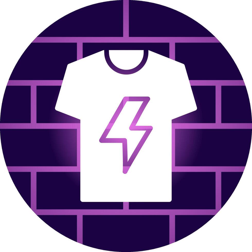 Shirt Creative Icon Design vector