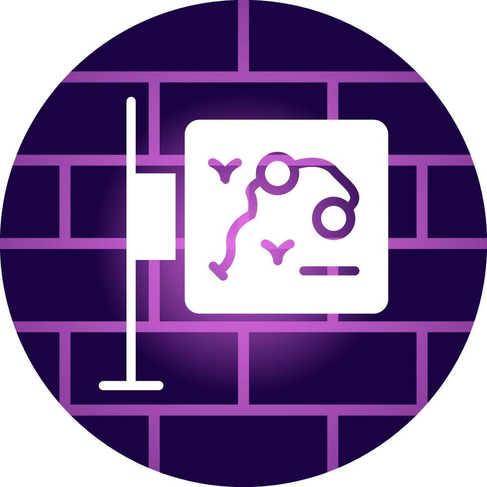 Map Creative Icon Design vector