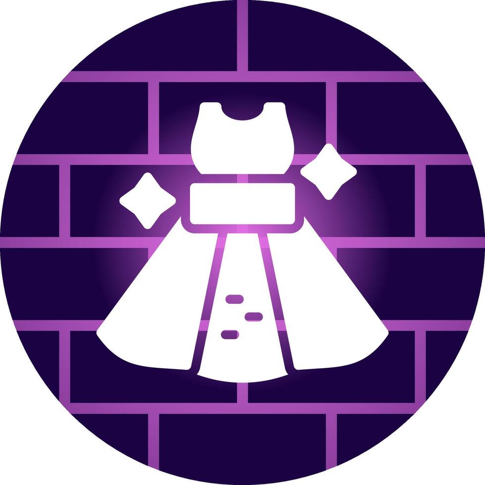 Dress Creative Icon Design vector
