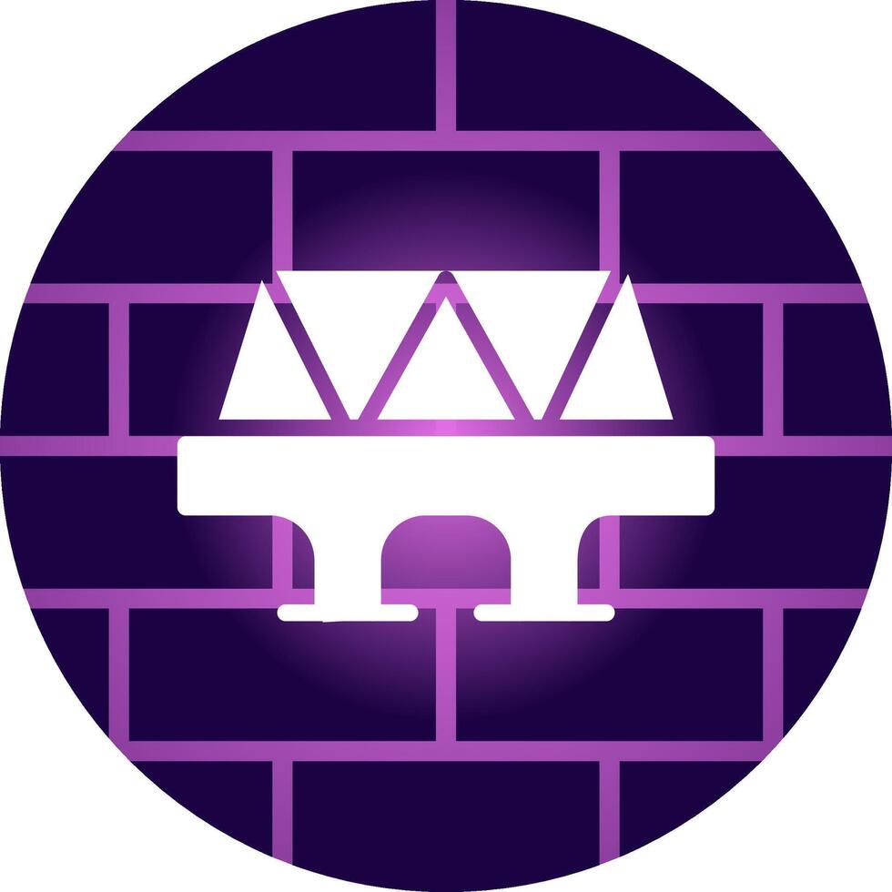 Bridge Creative Icon Design vector