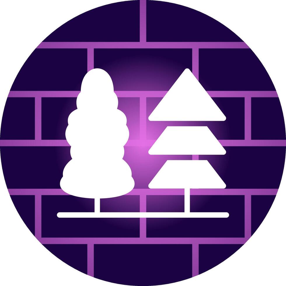 Forest Creative Icon Design vector