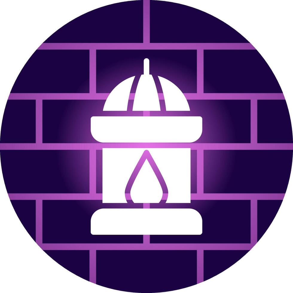 Lantern Creative Icon Design vector