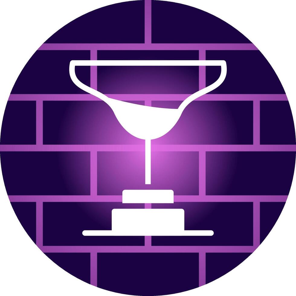 Martini Creative Icon Design vector