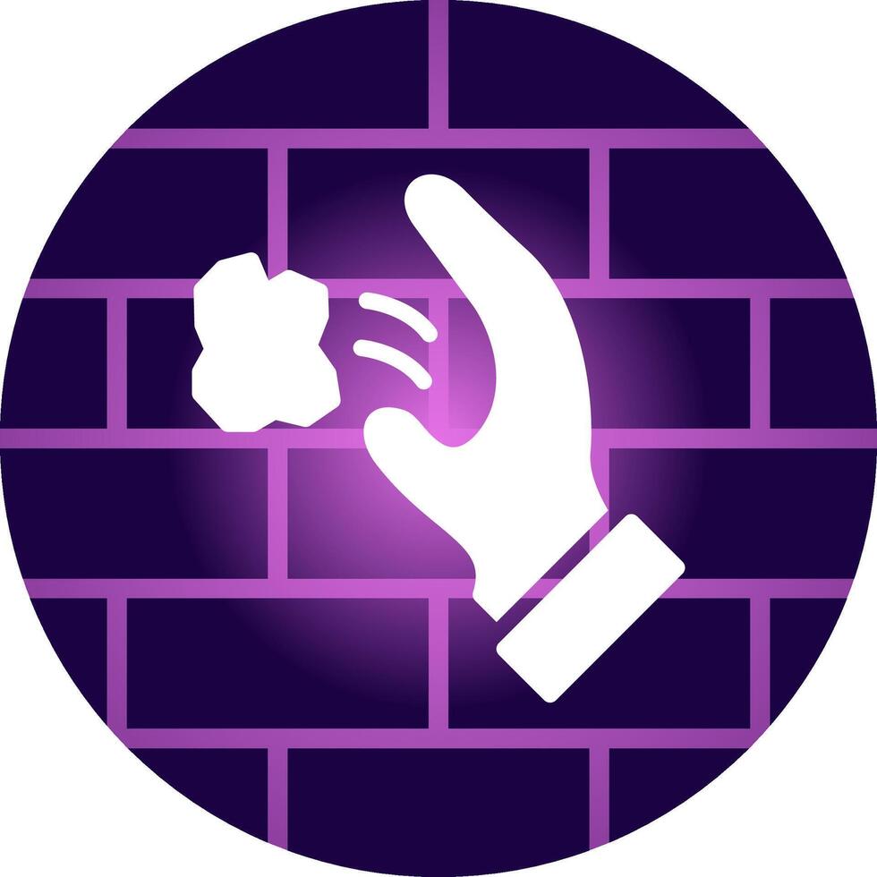Throwing Trash Creative Icon Design vector