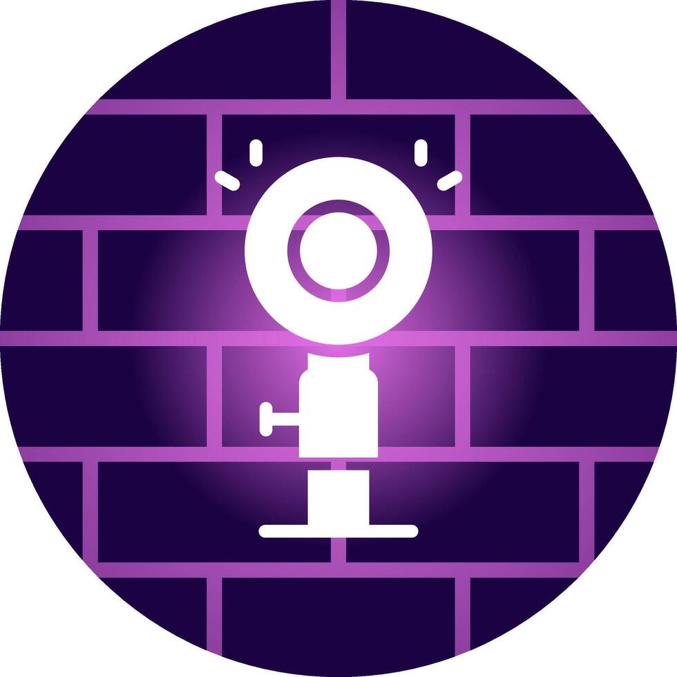Light Creative Icon Design vector