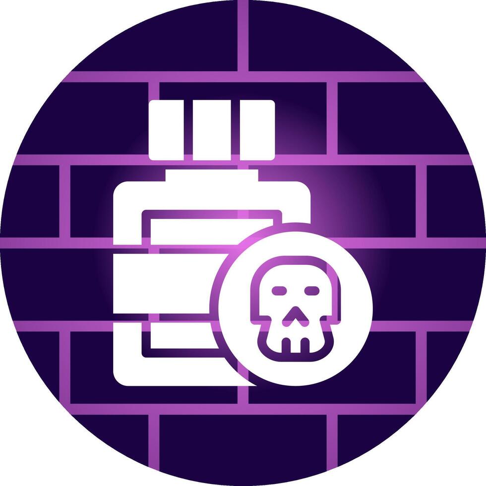 Poison Creative Icon Design vector