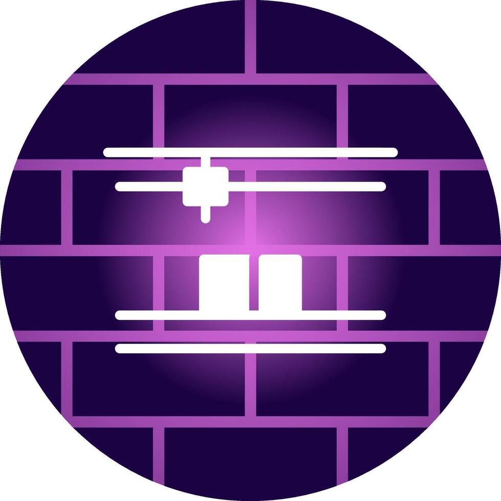 3D Printing Creative Icon Design vector
