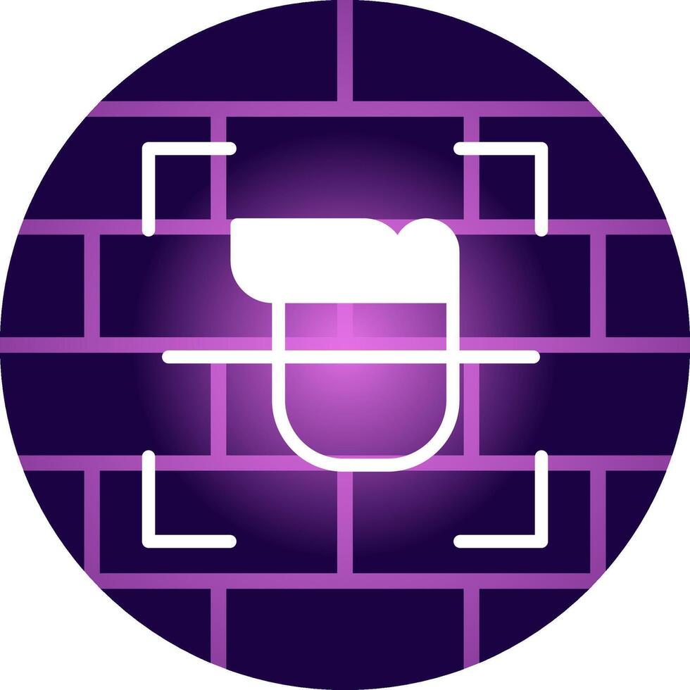 Biometric Creative Icon Design vector