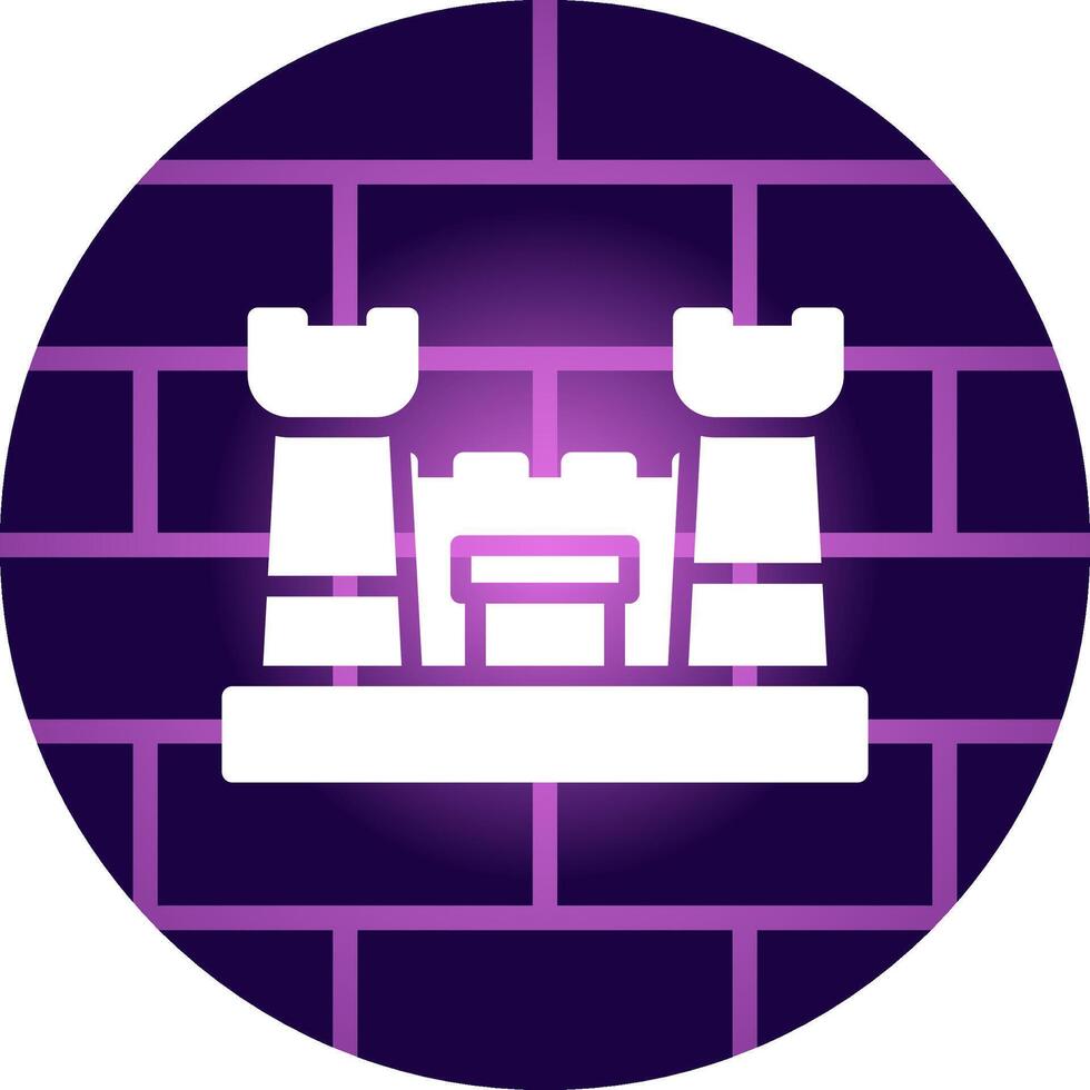 Fortress Creative Icon Design vector