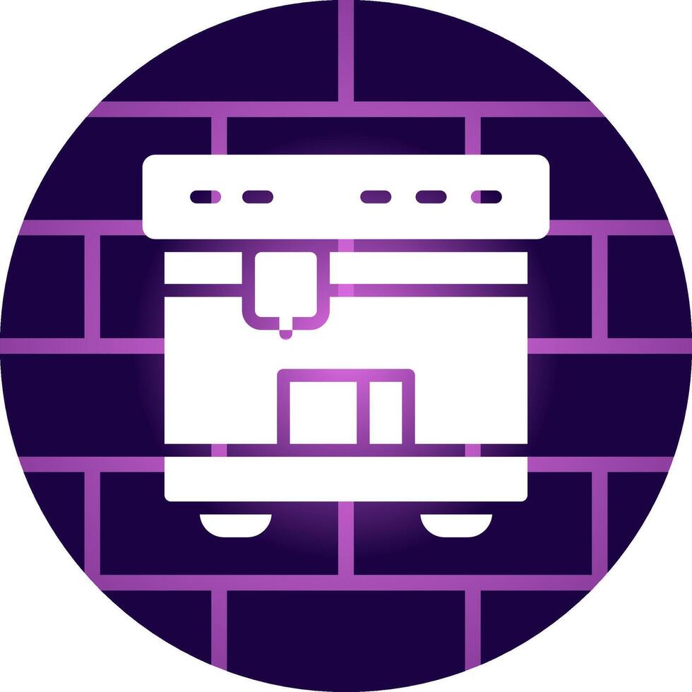 3D Printing Creative Icon Design vector