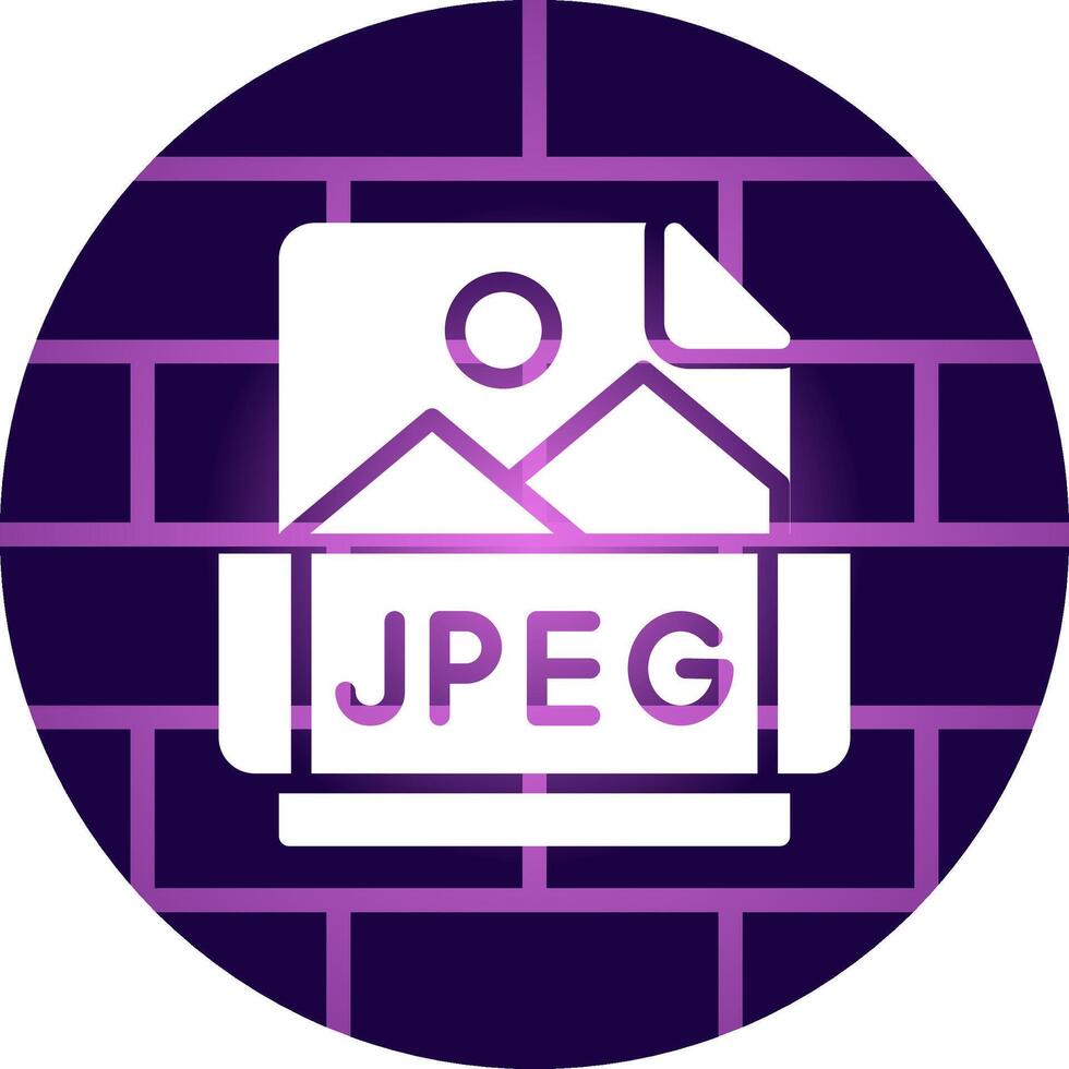 Jpeg Creative Icon Design vector