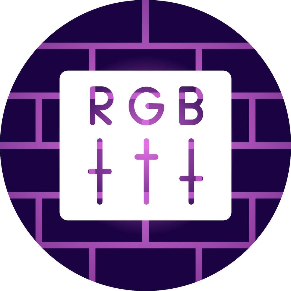 Rgb Creative Icon Design vector